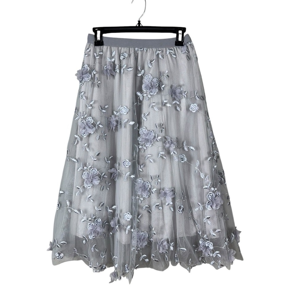 Womens Tulle Balletcore Skirt Small Sheer Coquette Fairy Soft Girl Whimsigoth